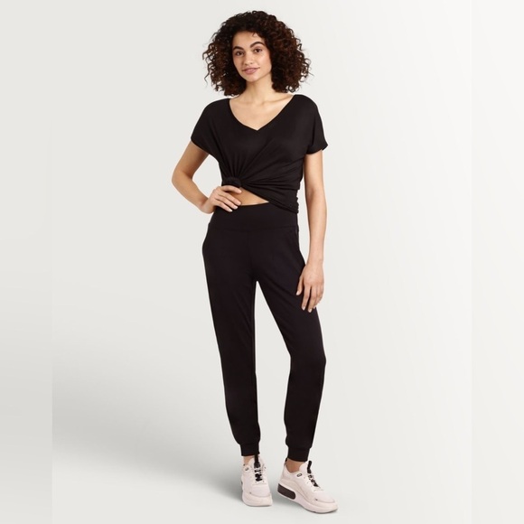 Reitman’s High Waist Pulse Black Jogger Size Large - Picture 1 of 9